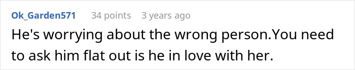 Comment about woman weirded out by husband&rsquo;s obsession with her sister&rsquo;s weight, revealing texts that explain it all.