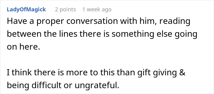 Man Always Finds Something Wrong With Wife&rsquo;s Gifts, Is Upset She Doesn&rsquo;t Want To Gift Him Anything Anymore