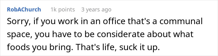 Lady Reports Coworker For Complaining About "Cultural" Food, Says Her &ldquo;Nausea&rdquo; Is &ldquo;Repressed Racism&rdquo;