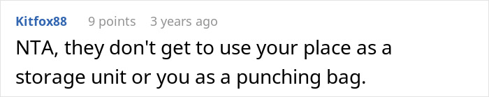 Screenshot of an online comment discussing parents mad their daughter didn&rsquo;t tell them she bought a house while being sneaky themselves.