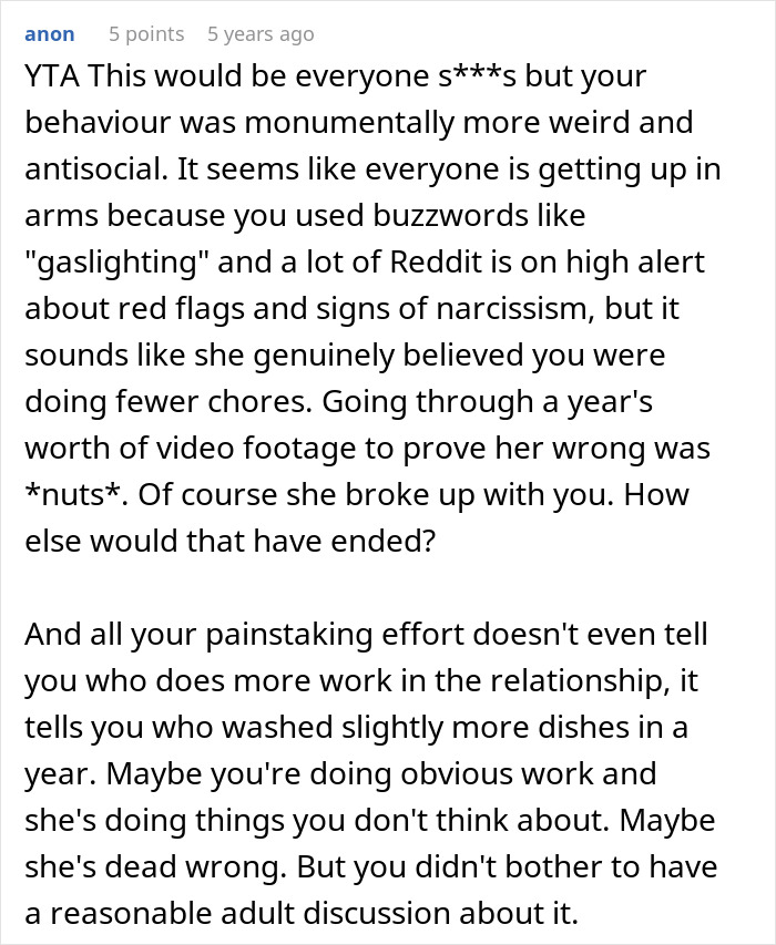 Guy Proves Girlfriend Is Gaslighting Him, She Says He's A Stalker And A Creep: "I'm Totally Heartbroken"