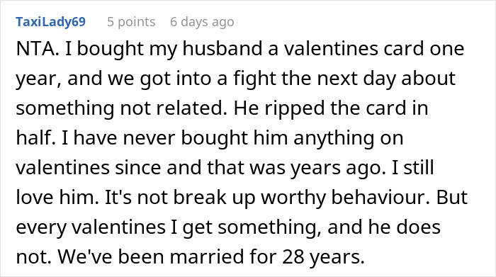 Man Always Finds Something Wrong With Wife&rsquo;s Gifts, Is Upset She Doesn&rsquo;t Want To Gift Him Anything Anymore
