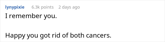Screenshot of a social media comment addressing a man facing a reality check after abandoning his husband during a hard moment. Screenshot of a social media comment addressing a man facing a reality check after abandoning his husband during a hard moment.