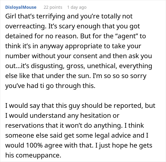 Woman detained by ICE at parking lot for speaking foreign language as agent unethically asks her out after taking her number Woman detained by ICE at parking lot for speaking foreign language as agent unethically asks her out after taking her number