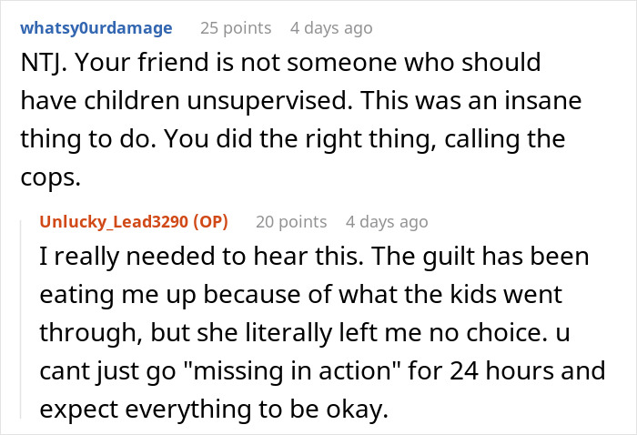 Woman Tricks Friend Into Babysitting Kids And Turns Off Phone, Freaks Out When She Calls The Cops