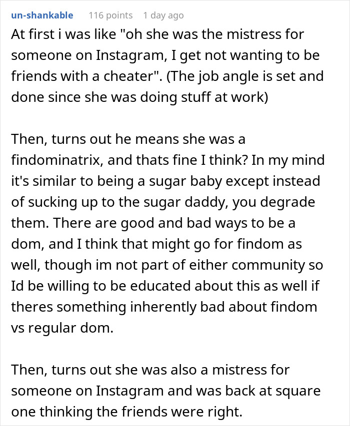 Woman Torn Between Loyalty And Career After Friend Gets Fired Over Controversial Online Work Woman Torn Between Loyalty And Career After Friend Gets Fired Over Controversial Online Work