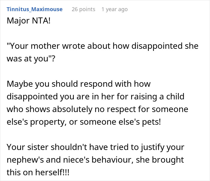 Woman Kicks Sister And Her “Monster” Kids Out In The Middle Of The Night, Bans Them From Visiting Woman Kicks Sister And Her “Monster” Kids Out In The Middle Of The Night, Bans Them From Visiting