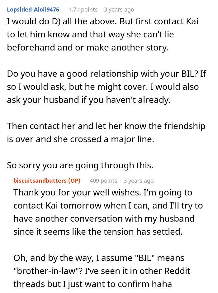 Reddit conversation about a woman&rsquo;s innocent goofy joke revealing her husband is a horrible cheating jerk.