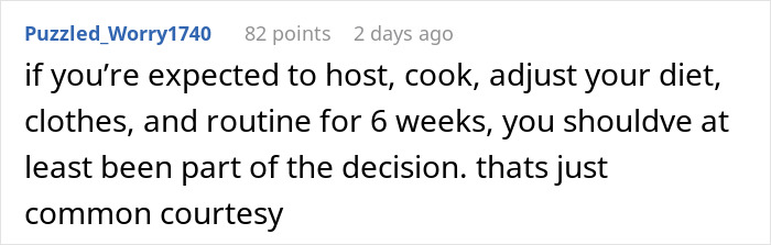 Wife feels hurt and disrespected after husband approves family&rsquo;s 6-week stay without asking her first.