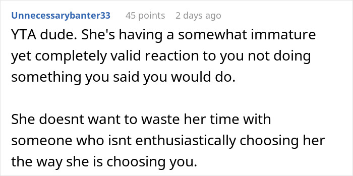 &ldquo;A Way To Control Her&rdquo;: Guy Refuses To Propose To His Girlfriend After He Said He Would, Explains Why