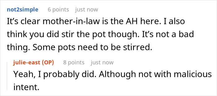 Woman Tells SIL Her Own Mom Leaked Confidential Information, Gets Scolded For Starting Family Drama