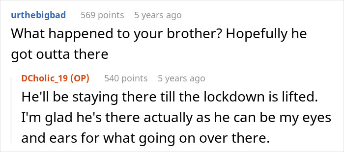 Screenshot of an online conversation discussing a family situation involving a sixth baby and teen daughter&rsquo;s education sacrifice.