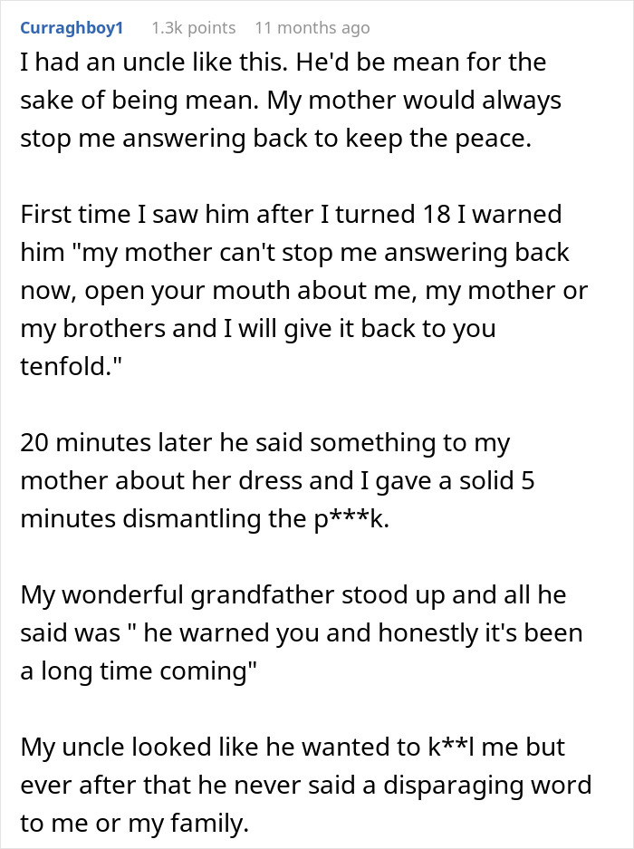 People Suggest Comebacks For This Woman Who Hates Her Aunt, Family Finds The Post And Does The Job For Her People Suggest Comebacks For This Woman Who Hates Her Aunt, Family Finds The Post And Does The Job For Her