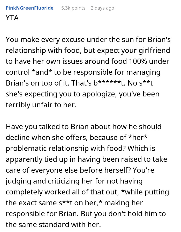 Guy Blasted Online For Confronting Girlfriend Over Food Sharing And Not The Friend Who Ate It