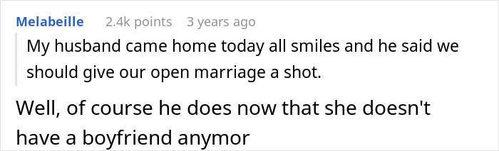 Husband Demands Open Marriage &ldquo;Or He Would Go Crazy&rdquo;, Regrets It The Moment His Wife Starts Enjoying It