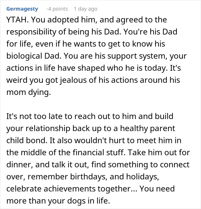 Man Loses Wife And His Adoptive Son Cuts Him Off, Only To Come Back Begging For Money