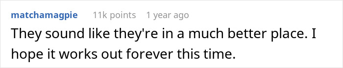 Comment on social media about a man&rsquo;s love story reconnecting with an ex he never stopped thinking about.