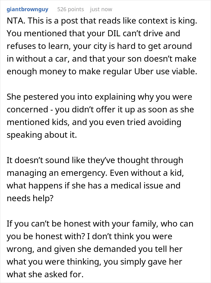 DIL Is Too Anxious To Even Learn To Drive, Hurt After MIL Says She Can&rsquo;t Be A Parent Then