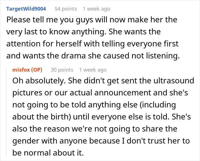 Entitled MIL Breaks Couple&rsquo;s Trust, Shares Secret Baby News And Spreads Rumors When Confronted
