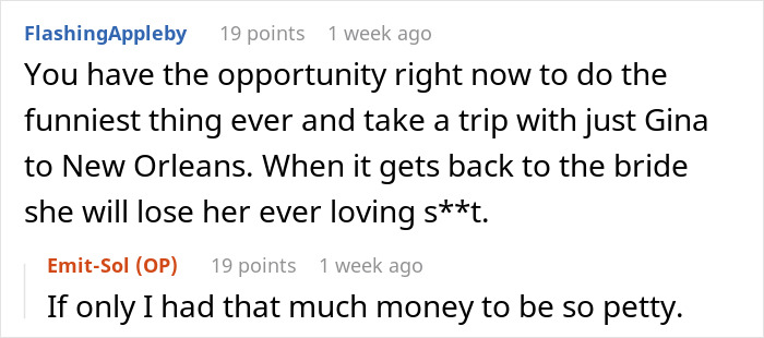 Online discussion highlighting a bride&rsquo;s obsession with control affecting her close friendships before the wedding.