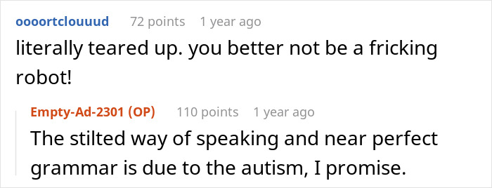 Screenshot of an online comment thread discussing a man&rsquo;s love story reconnecting with an ex he never stopped thinking about.