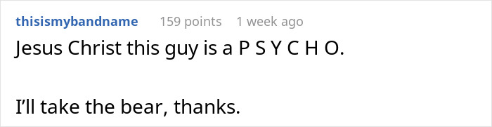 Comment on a forum expressing strong distrust of brother-in-law and refusal to let daughter near him. Comment on a forum expressing strong distrust of brother-in-law and refusal to let daughter near him.