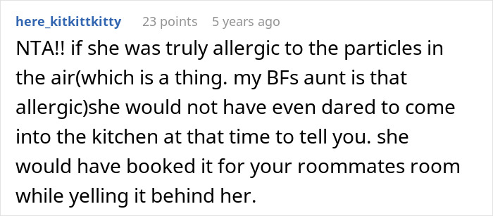 Lady Won't Stop Eating Peanut Butter Because Roomie's Unannounced Guest Is Allergic, Drama Ensues