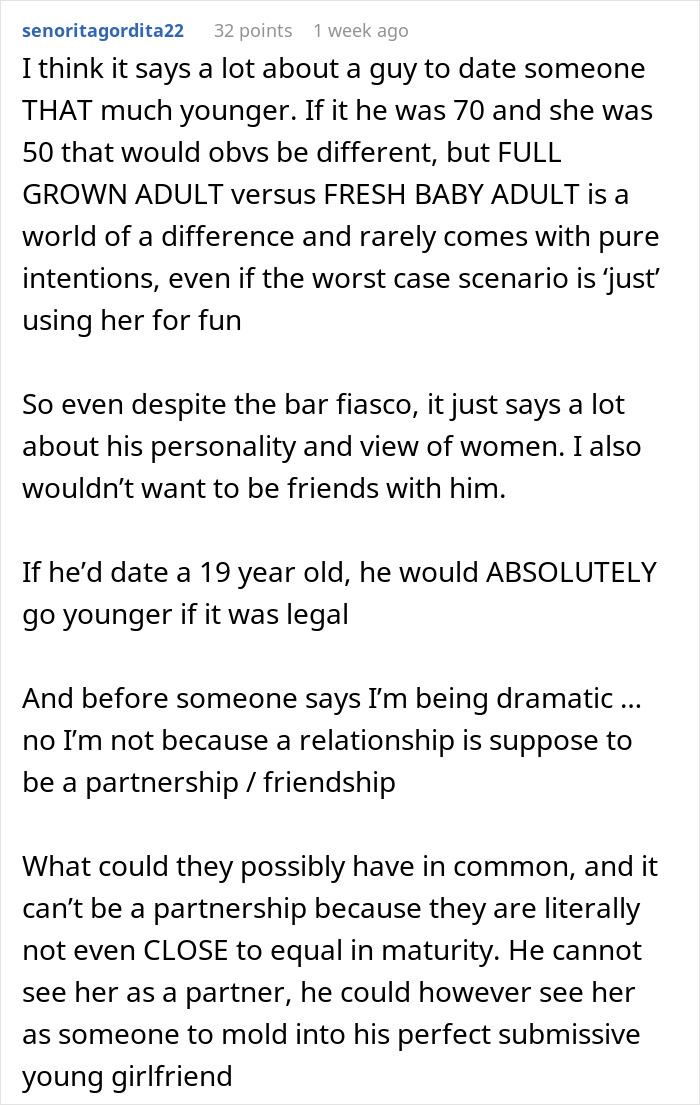 Disturbed Friends Ban 37-Year-Old Guy From Hangouts After He Starts Seeing His 19YO Girlfriend