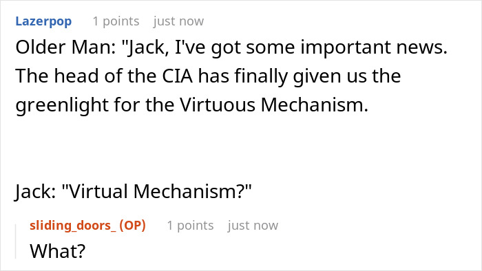 Online chat showing a cynic boss telling employee to keep work-life balance, then learning a hard lesson.