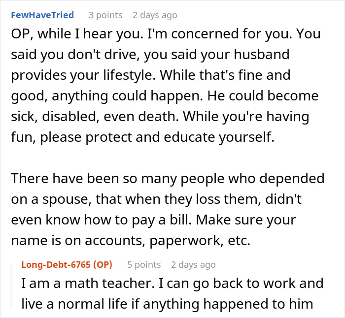 Reddit user expresses concern over woman ignoring husband&rsquo;s mistress while she tries to contact her continuously.