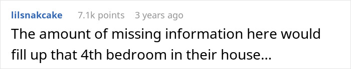 Reddit comment about family crisis as dad evicts teen daughter from her bedroom for a new baby.