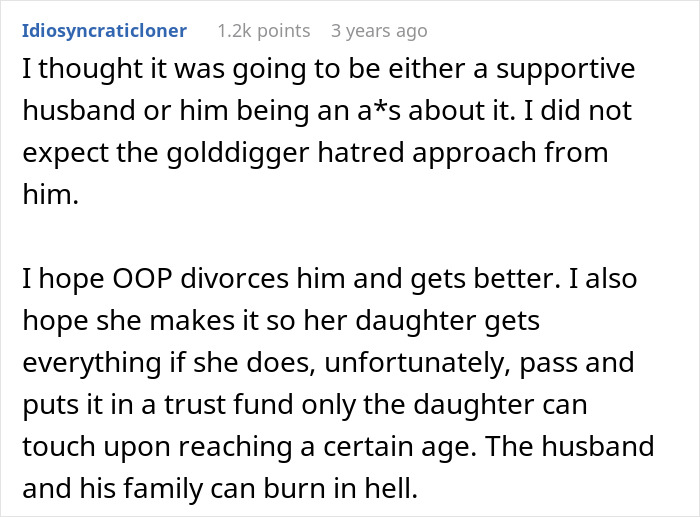 Comment discussing woman moving with family to run away from in-laws while husband planned their follow-up actions. Comment discussing woman moving with family to run away from in-laws while husband planned their follow-up actions.