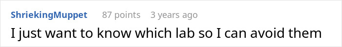 Man expressing frustration online about DNA lab errors that mixed paternity results, seeking advice to avoid the lab.