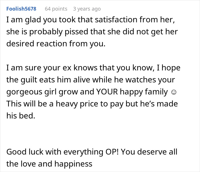 Screenshot of a comment thread discussing a woman&rsquo;s life turning upside down after uncovering husband&rsquo;s affair.