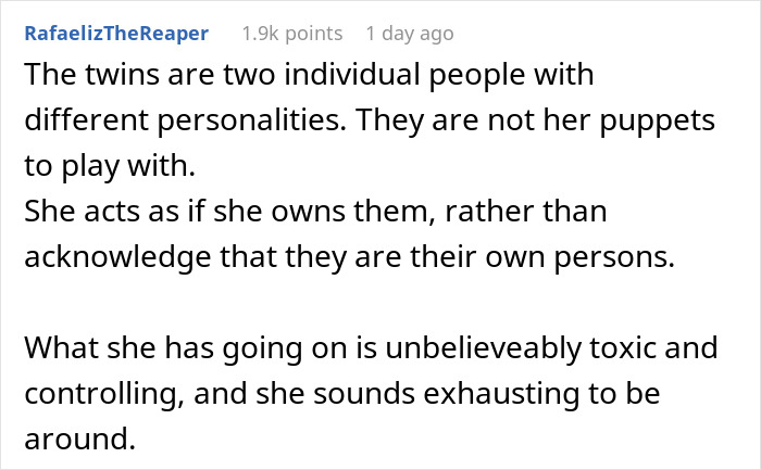 Twins-Obsessive Mom Insists They Always Match, Dad Mortified When She Scolds One For Being “Too Tan” Twins-Obsessive Mom Insists They Always Match, Dad Mortified When She Scolds One For Being “Too Tan”