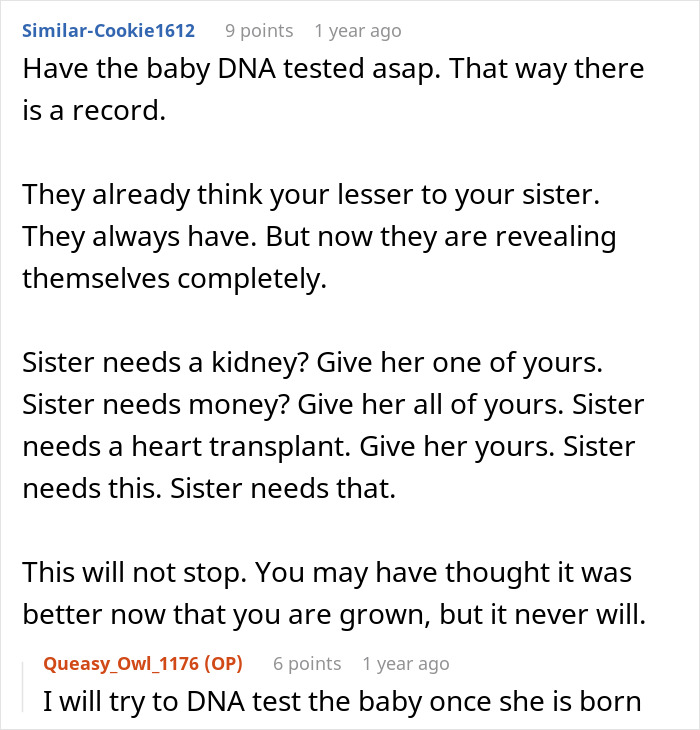 Family Demands Woman Give Up Her Babies To Sister Who "Deserves Them More," Steals Them After She Refuses