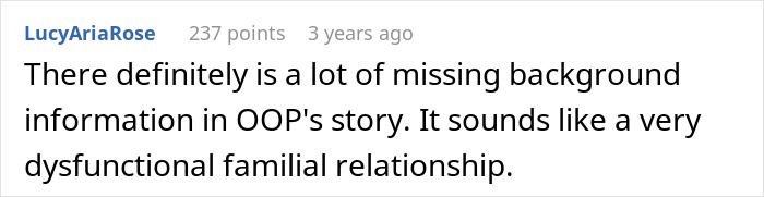 Comment on family crisis after dad evicts teen daughter for new baby, highlighting dysfunctional familial relationship.