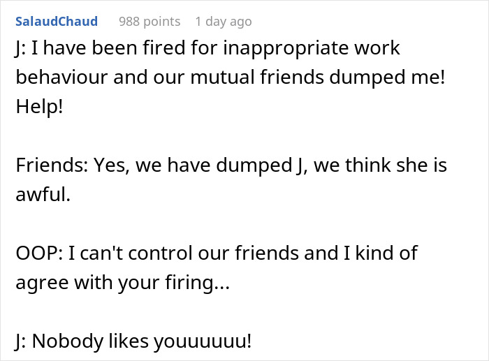 Woman Torn Between Loyalty And Career After Friend Gets Fired Over Controversial Online Work Woman Torn Between Loyalty And Career After Friend Gets Fired Over Controversial Online Work