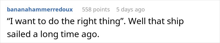 Comment text on social media post discussing a situation where a man cheats on his girlfriend with her sister and faces consequences. Comment text on social media post discussing a situation where a man cheats on his girlfriend with her sister and faces consequences.