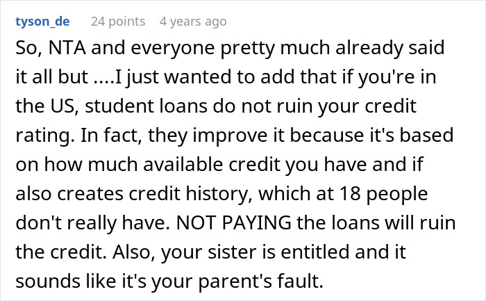 Reddit comment discussing a bride uninvited to wedding and expectations about honeymoon at sibling’s house reality check. Reddit comment discussing a bride uninvited to wedding and expectations about honeymoon at sibling’s house reality check.