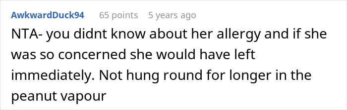 Lady Won't Stop Eating Peanut Butter Because Roomie's Unannounced Guest Is Allergic, Drama Ensues