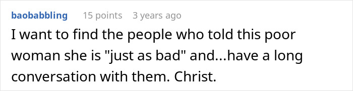Reddit comment about a mom coming back from a 10-hour shift to a messy home, baby screaming, son panicking, and husband asleep.
