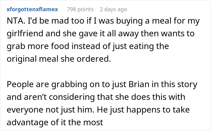 Guy Blasted Online For Confronting Girlfriend Over Food Sharing And Not The Friend Who Ate It
