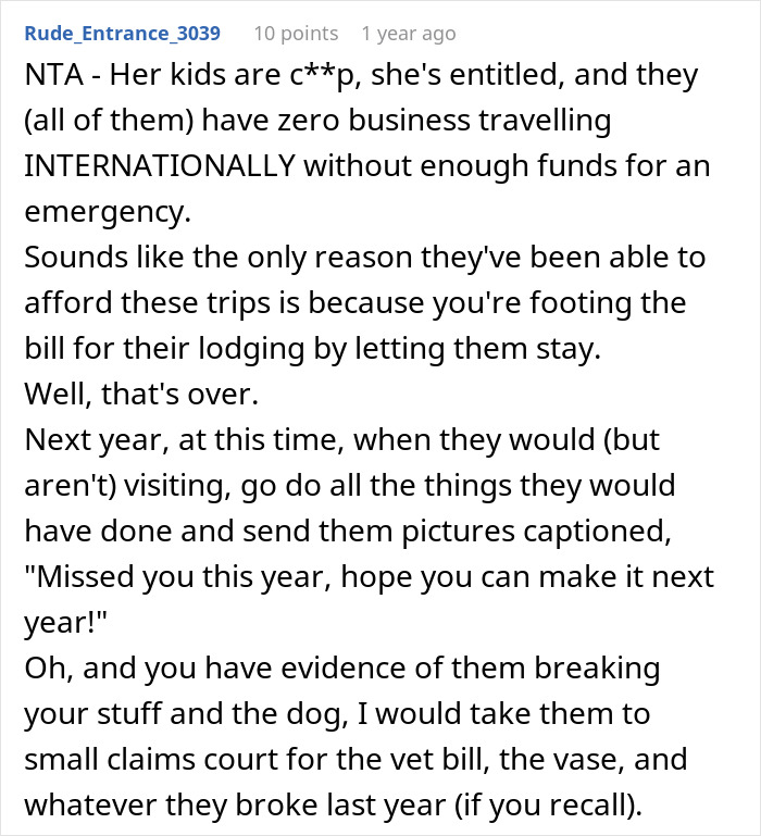 Woman Kicks Sister And Her “Monster” Kids Out In The Middle Of The Night, Bans Them From Visiting Woman Kicks Sister And Her “Monster” Kids Out In The Middle Of The Night, Bans Them From Visiting