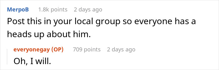 Screenshot of a forum conversation discussing a DnD guest caught stealing manga and figurines but acting nonchalant.