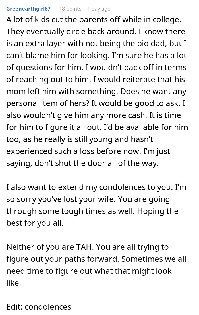 Man Loses Wife And His Adoptive Son Cuts Him Off, Only To Come Back Begging For Money