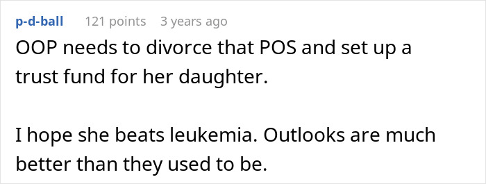 Screenshot of an online comment discussing a woman moving with family to run away from in-laws and the husband's claim it was planned. Screenshot of an online comment discussing a woman moving with family to run away from in-laws and the husband's claim it was planned.