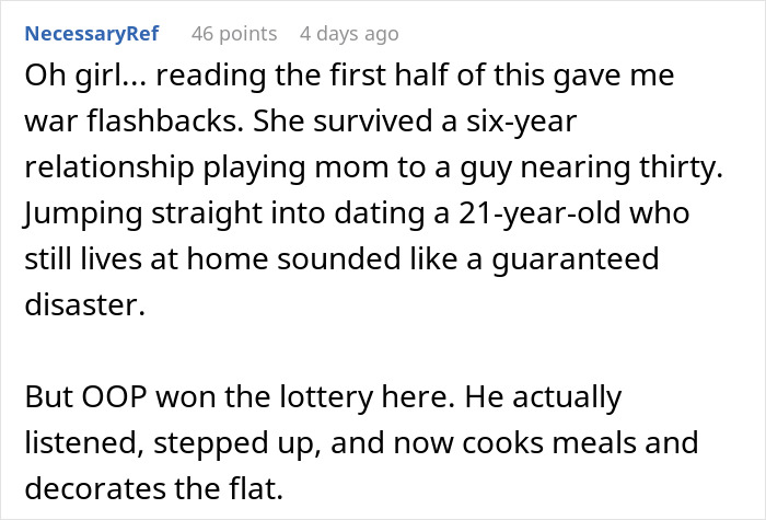 Lady Gets The Ick As She Has To Clean Up After BF, Wonders If Living With Him Is The Right Decision Lady Gets The Ick As She Has To Clean Up After BF, Wonders If Living With Him Is The Right Decision
