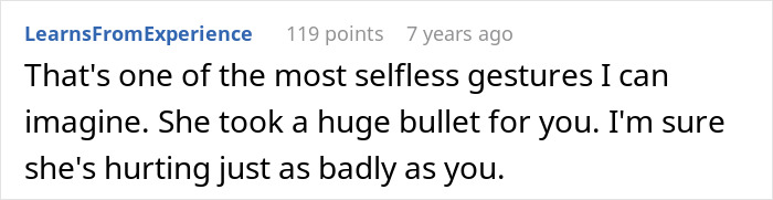 Commenter expressing support for parents refusing to let their son ruin his future over teenage love.