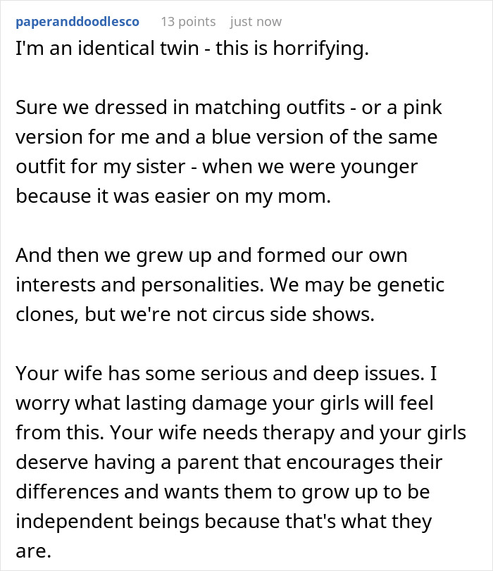 Twins-Obsessive Mom Insists They Always Match, Dad Mortified When She Scolds One For Being “Too Tan” Twins-Obsessive Mom Insists They Always Match, Dad Mortified When She Scolds One For Being “Too Tan”